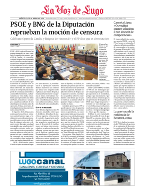 Cover of Lugo local