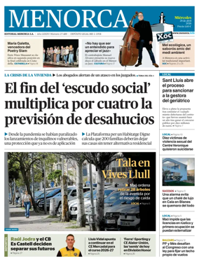 Cover of Menorca Diario Insular
