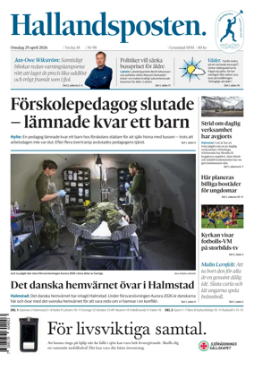 Cover of Hallandsposten