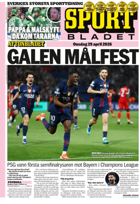 Cover of Sportbladet