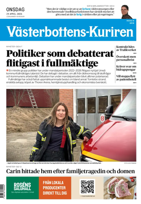 Cover of Vasterbottens-Kuriren