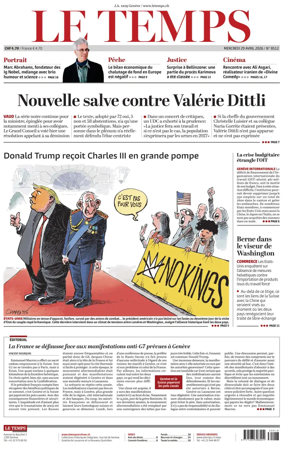 Cover of Le Temps