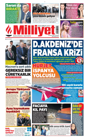 Cover of Milliyet