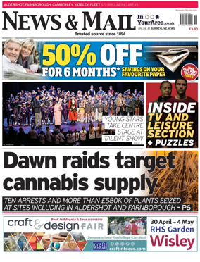 Cover of Aldershot News & Mail