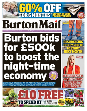 Cover of Burton Mail