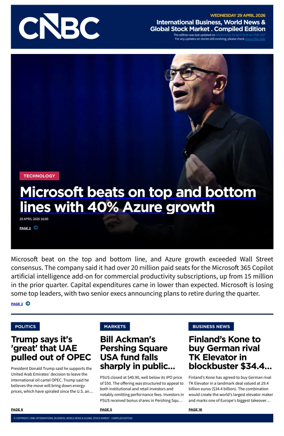 Cover of CNBC