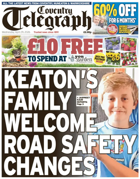 Cover of Coventry Telegraph