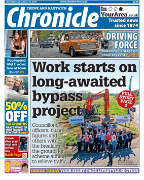 Cover of Crewe Chronicle