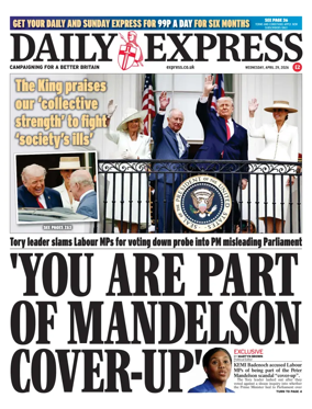 Cover of Daily Express
