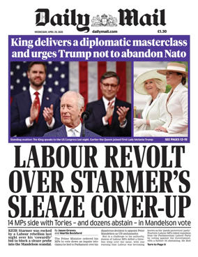 Cover of Daily Mail