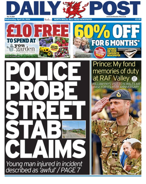 Cover of Daily Post (North Wales)