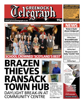 Cover of Greenock Telegraph
