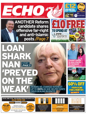 Cover of Liverpool Echo