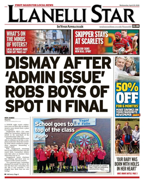 Cover of Llanelli Star