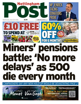 Cover of Nottingham Post