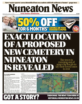 Cover of Nuneaton News