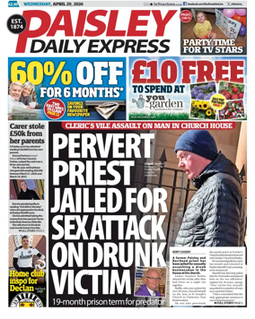 Cover of Paisley Daily Express