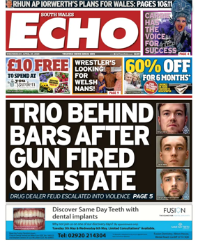 Cover of South Wales Echo