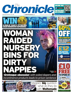 Cover of The Chronicle (South Tyneside and Durham)