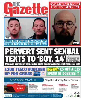 Cover of The Gazette (Scotland)
