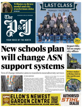Cover of The Press and Journal (Aberdeen and Aberdeenshire)