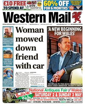 Cover of Western Mail