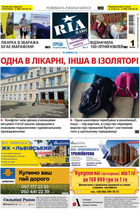 Cover of RIA (Ternopil)