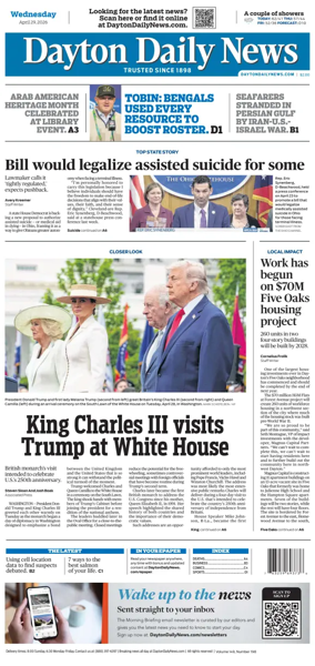 Cover of Dayton Daily News