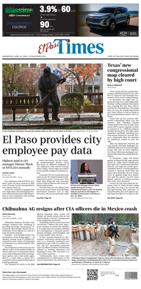 Cover of El Paso Times