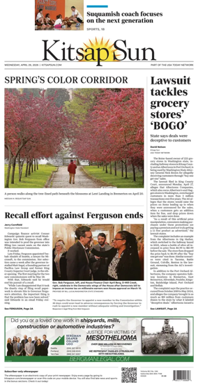 Cover of Kitsap Sun