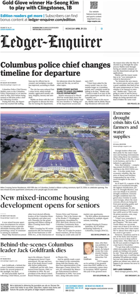 Cover of Ledger-Enquirer