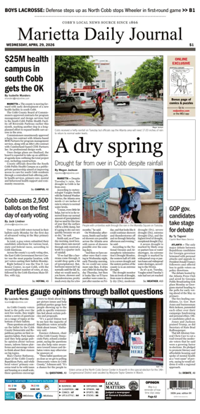 Cover of Marietta Daily Journal