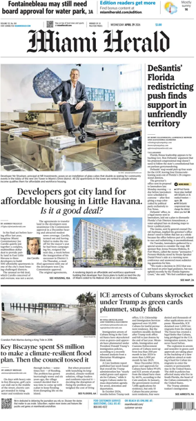Cover of Miami Herald