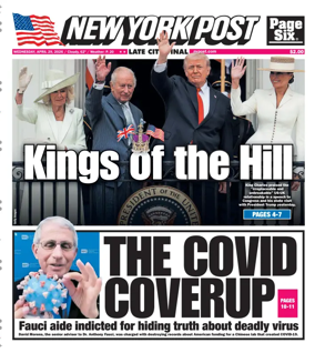 Cover of New York Post