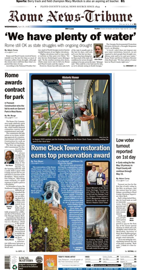 Cover of Rome News-Tribune