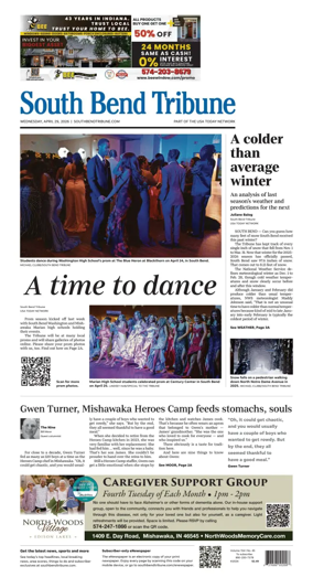 Cover of South Bend Tribune