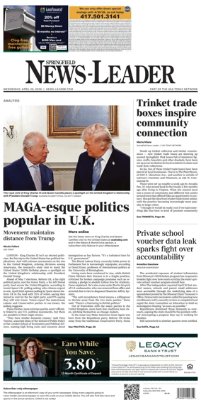 Cover of Springfield News-Leader