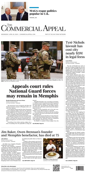 Cover of The Commercial Appeal