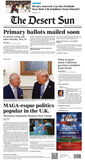Cover of The Desert Sun