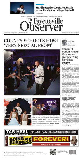 Cover of The Fayetteville Observer
