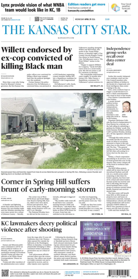 Cover of The Kansas City Star