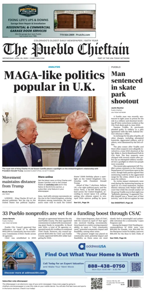 Cover of The Pueblo Chieftain