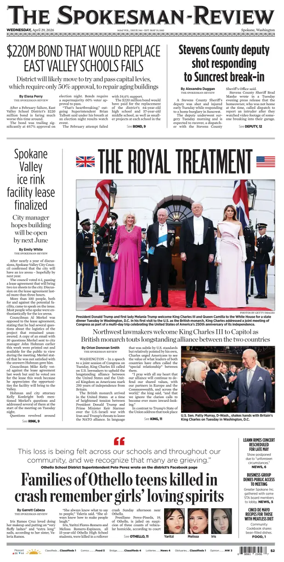 Cover of The Spokesman-Review (Spokane)
