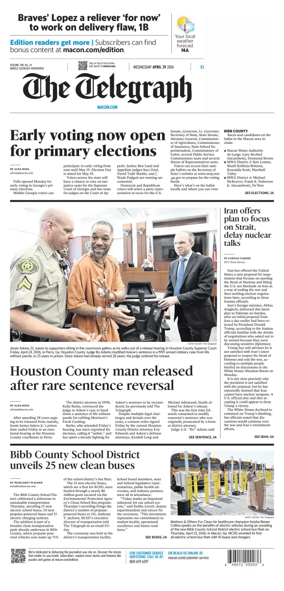 Cover of The Telegraph (Macon)