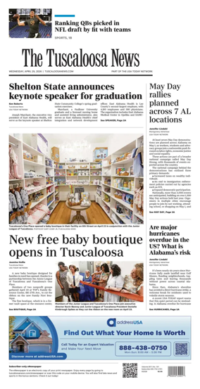Cover of The Tuscaloosa News