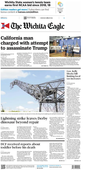 Cover of The Wichita Eagle