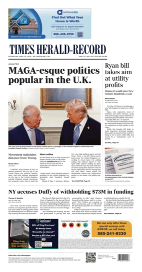 Cover of Times Herald-Record
