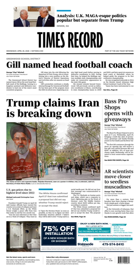 Cover of Times Record (Ft. Smith Southwest)