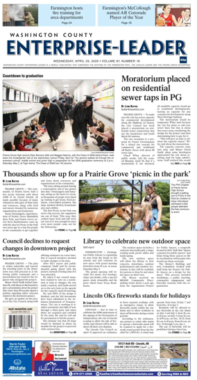 Cover of Washington County Enterprise-Leader