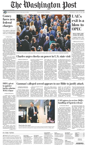 Cover of Washington Post